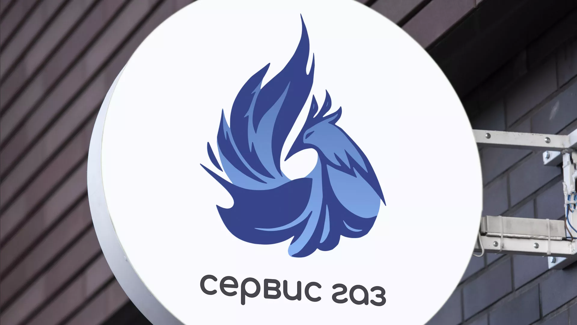 Создание логотипа «Сервис газ» в Липках