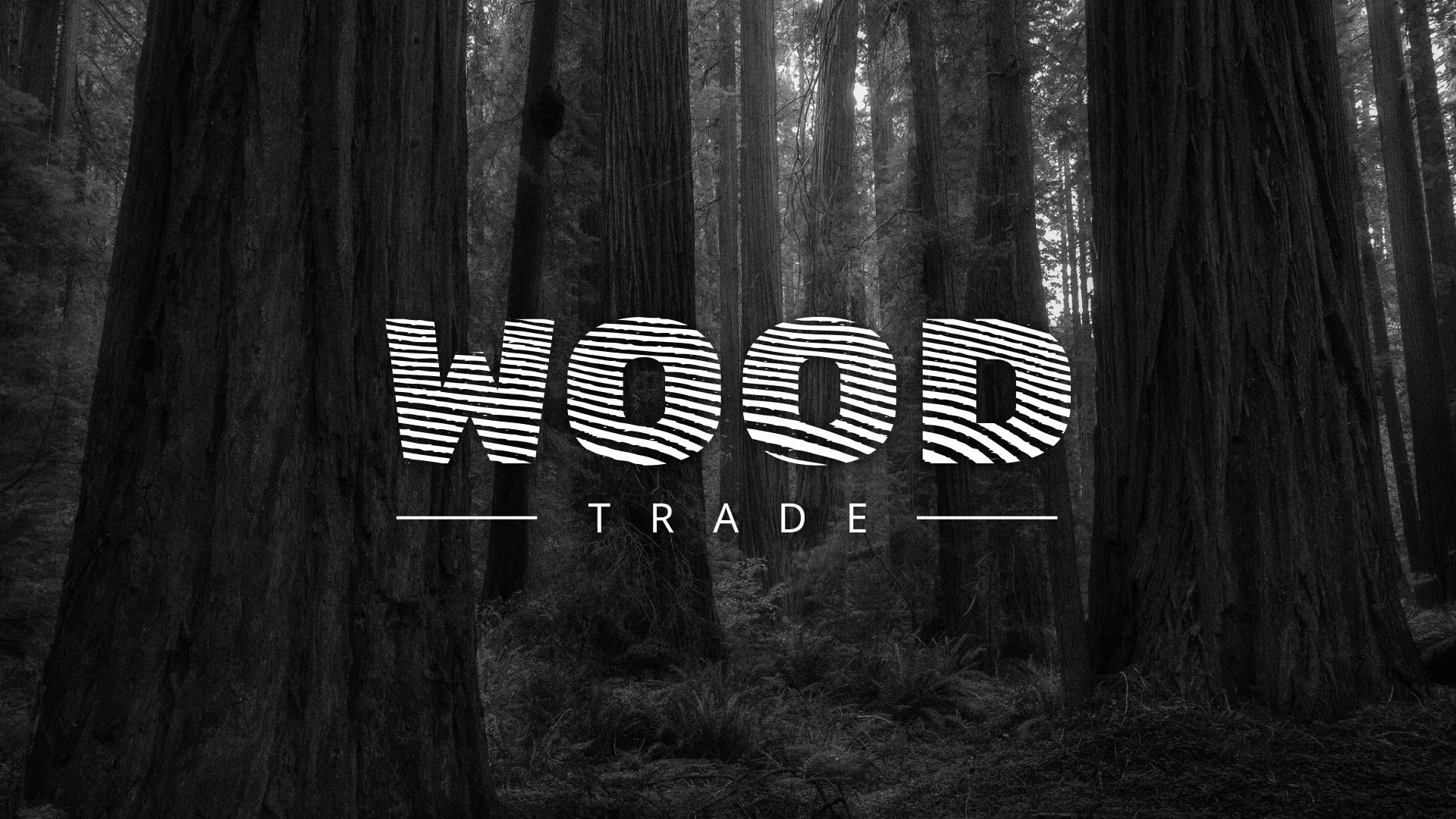 Разработка логотипа для компании «Wood Trade» в Липках