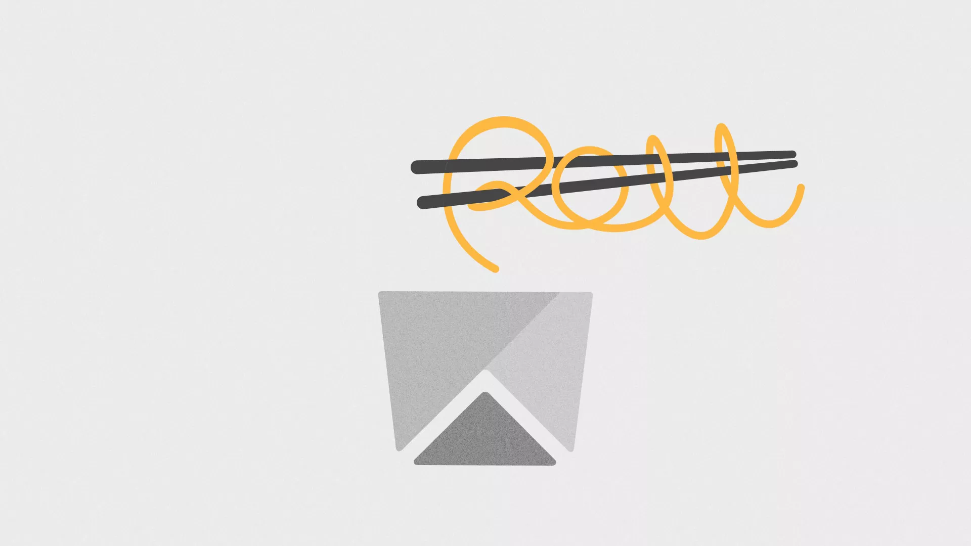 Оформление меню суши-бара «Roll Wok Club» в Липках